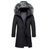 Parka d'hiver - manteau isolé pour femme avec capuche en fausse fourrure