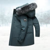 Parka d'hiver - manteau isolé pour femme avec capuche en fausse fourrure