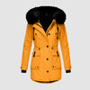 Parka d'hiver pour femmes - manteau tendance avec capuche et fourrure synthétique
