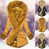 Parka femme - manteau élégant et chaud avec doublure en peluche