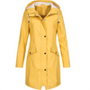 Parka imperméable ladies - manteau long de pluie tendance