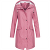 Parka imperméable ladies - manteau long de pluie tendance