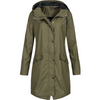 Parka imperméable ladies - manteau long de pluie tendance