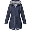 Parka imperméable - veste à capuche tendance pour femmes