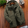 Parka pour homme - veste robuste doublée en polaire