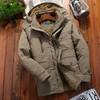 Parka pour homme - veste robuste doublée en polaire