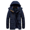 Parka pour homme - veste robuste doublée en polaire