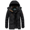 Parka pour homme - veste robuste doublée en polaire