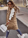 Gilet long matelassé femme – une couche stylée et décontractée