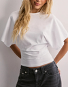 T-shirt relaxé pour femmes en coton doux - haut décontracté pour le quotidien