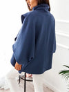 Poncho batwing - pull oversize tendance pour femmes