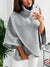 Poncho batwing - pull oversize tendance pour femmes