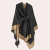 Poncho chic - poncho tricoté pour femmes