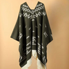 Poncho - poncho d'hiver classique pour femmes avec motif géométrique