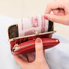 Porte-monnaie vintage à fermoir, élégant et féminin