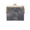 Porte-monnaie vintage à fermoir, élégant et féminin