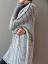 Pull à col roulé tricoté - un basique chic pour femmes