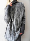 Pull à col roulé tricoté - un basique chic pour femmes