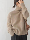 Pull col roulé - sweat douillet pour femmes