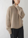 Pull col roulé - sweat douillet pour femmes