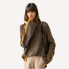 Pull en maille épaisse à col roulé - sweatshirt oversized pour dames