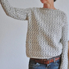 Pull en maille - sweater tendance pour femmes