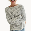 Pull en maille - sweater tendance pour femmes
