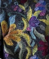 Pull en tricot floral - sweat-texturé pour femme