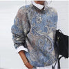 Pull en tricot floral - sweat-texturé pour femme