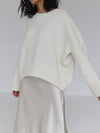 Pull en tricot - haut en maille oversize pour les femmes