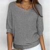 Pull en tricot - top ample et stylé pour femmes