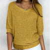 Pull en tricot - top ample et stylé pour femmes