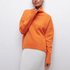 Pull oversize à col roulé - tricot doux pour l'automne
