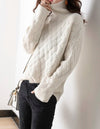Pull oversized d'hiver - doux pull en cachemire pour femme