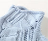 Pull roulé en maille - élégant pull pour femmes