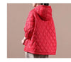 Veste d'hiver matelassée oversize pour femmes avec capuche - manteau isolé stylé pour vos sorties décontractées
