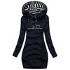 Robe à capuche - robe tendance pour l'hiver
