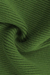 Robe en tricot côtelé - élégante robe à col boutonné pour femmes
