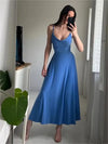 Robe maxi - élégante robe de soirée drapée