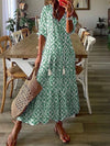 Robe maxi florale - l'élégance estivale pour femmes