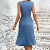 Robe midi fleurie - élégante robe d'été pour femme
