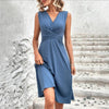Robe midi fleurie - élégante robe d'été pour femme
