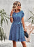 Robe midi fleurie - élégante robe d'été pour femmes