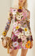 Robe mini florale brodée - une pièce raffinée pour briller