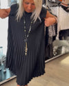 Robe plissée - tenue décontractée élégante pour dames