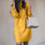 Robe pull tricotée - élégante robe à col roulé pour femmes