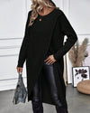 Robe pull tricotée - élégante robe à manches longues pour femmes