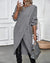 Robe pull tricotée - élégante robe à manches longues pour femmes