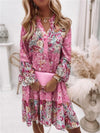 Robes bohèmes à fleurs - élégante robe d'été pour femmes