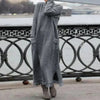 Robe tricotée oversize - élégante tenue décontractée pour femmes